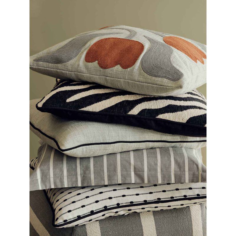 Broste Cushion Cover Maja + Cushion Inner - Sage Green 50x50 image number 1